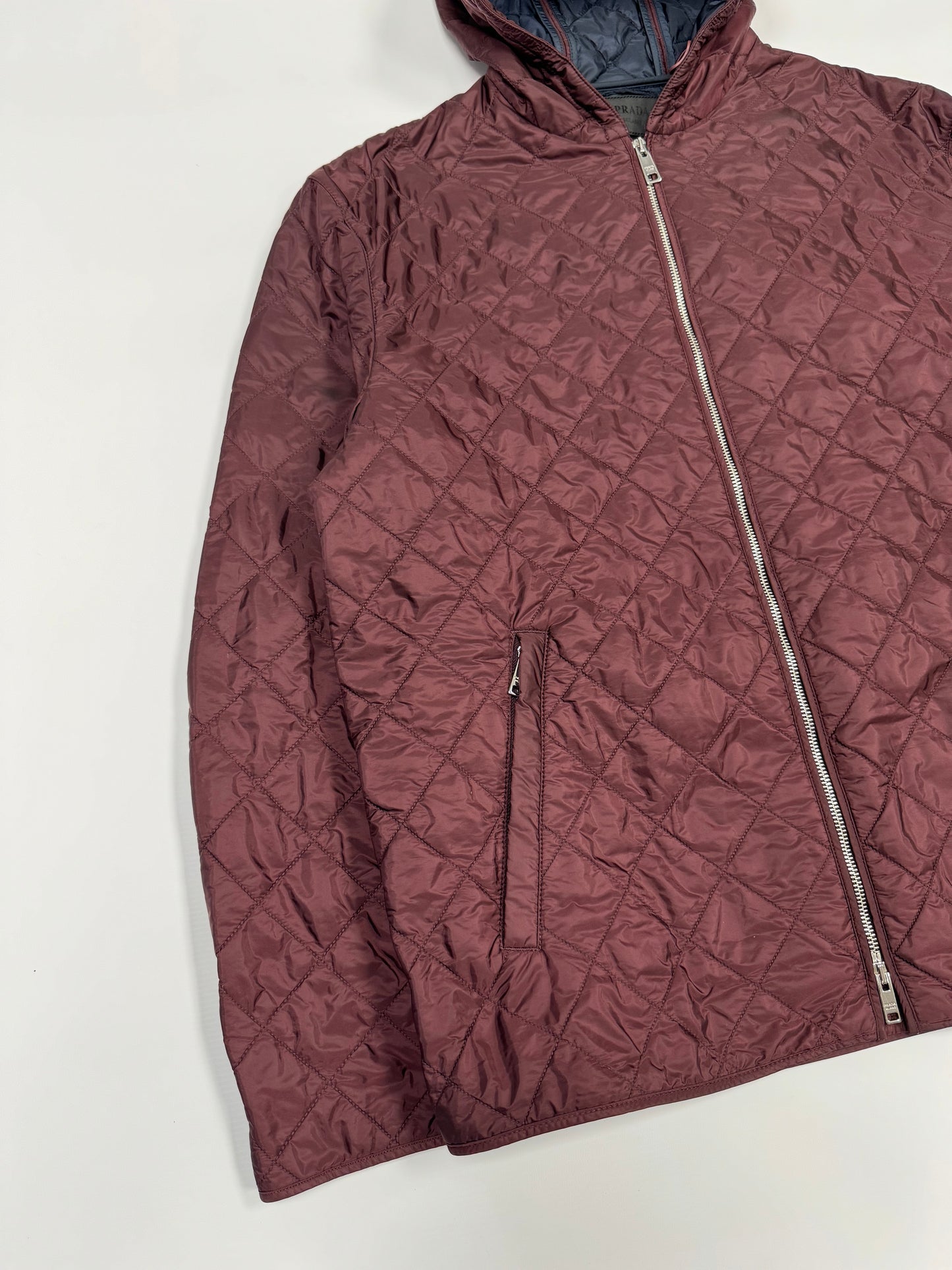 Prada Milano diamond stitch jacket (XL)