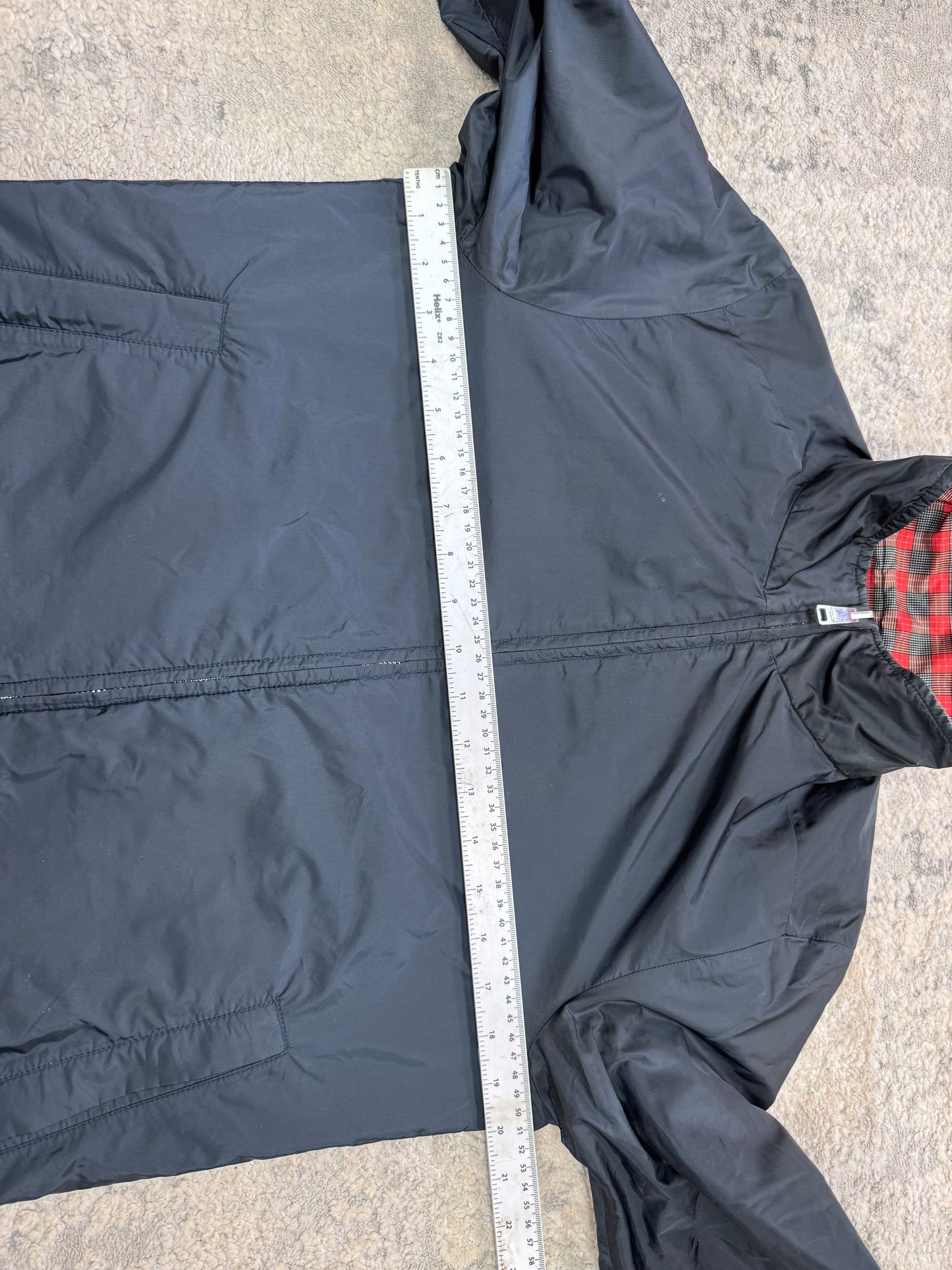 Prada sport chequered reversible nylon jacket (S)