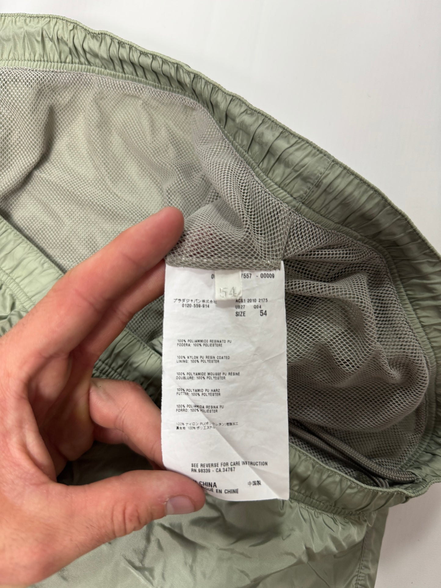Prada sport nylon swim shorts (L)
