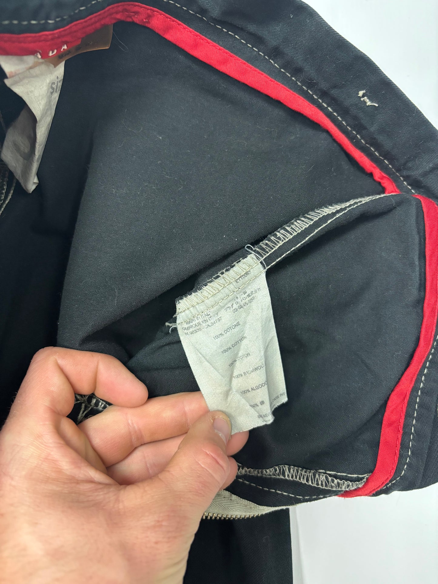 Prada sport 3/4 shorts (w34)