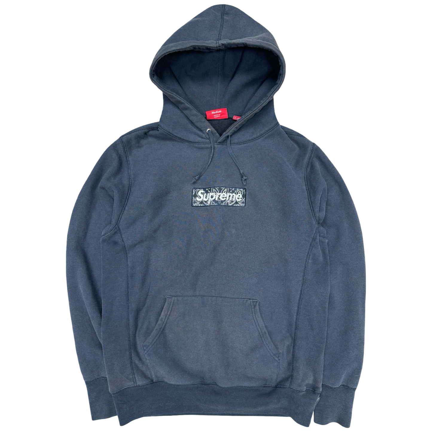 Supreme bandana box logo hoodie (M)