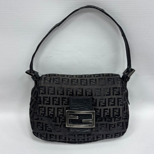 Fendi Zucca mini FF baguette shoulder bag
