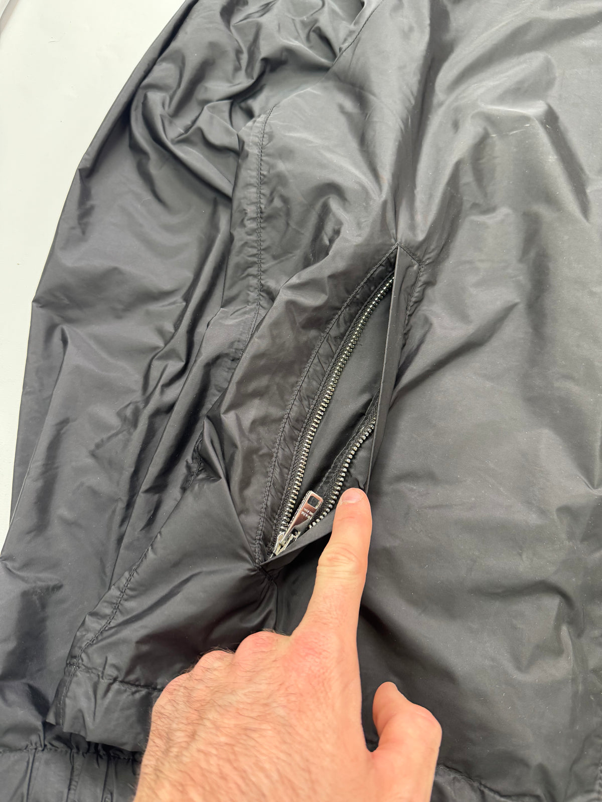 Prada Milano nylon windbreaker (L)