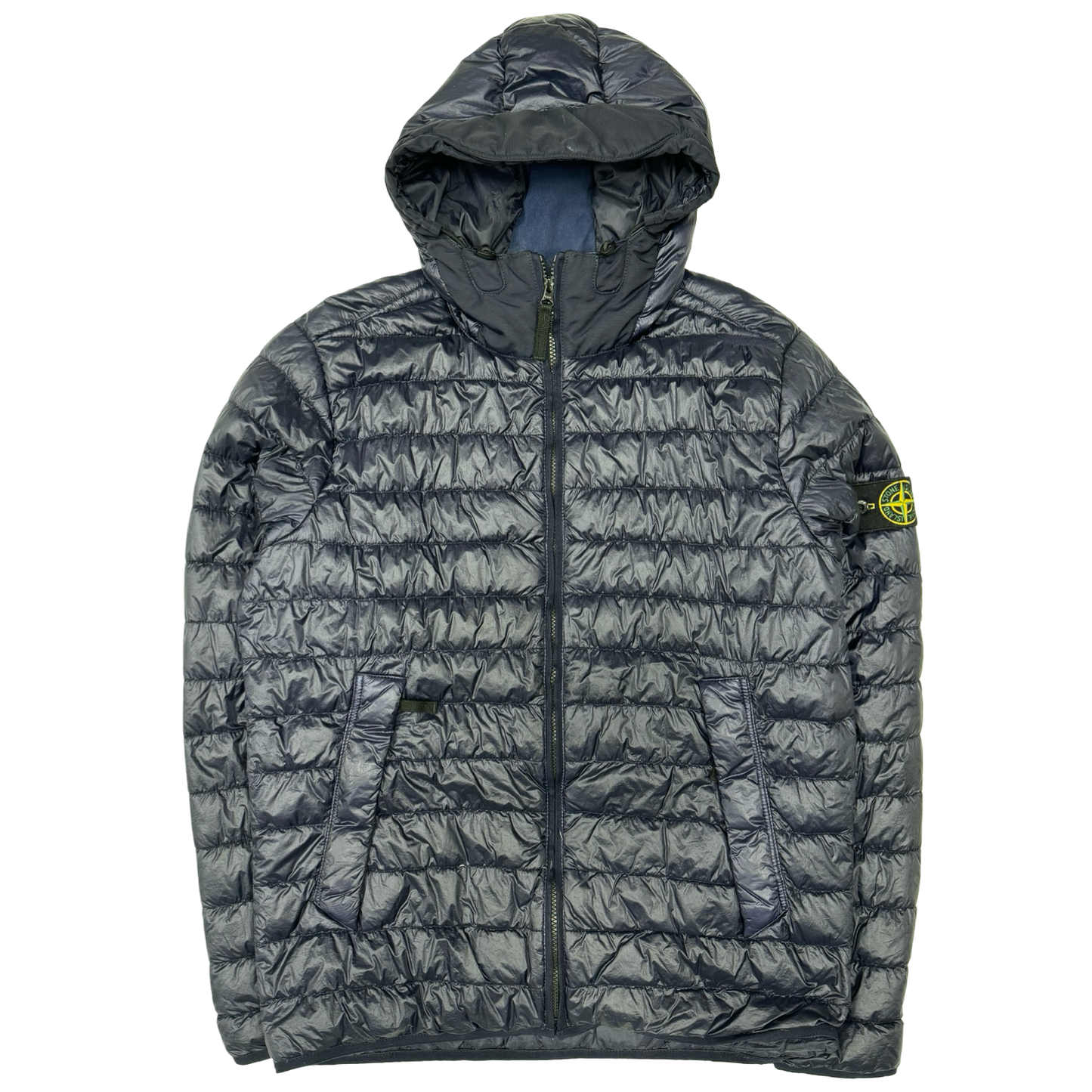 Stone island garment dyed down puffer jacket (XL)