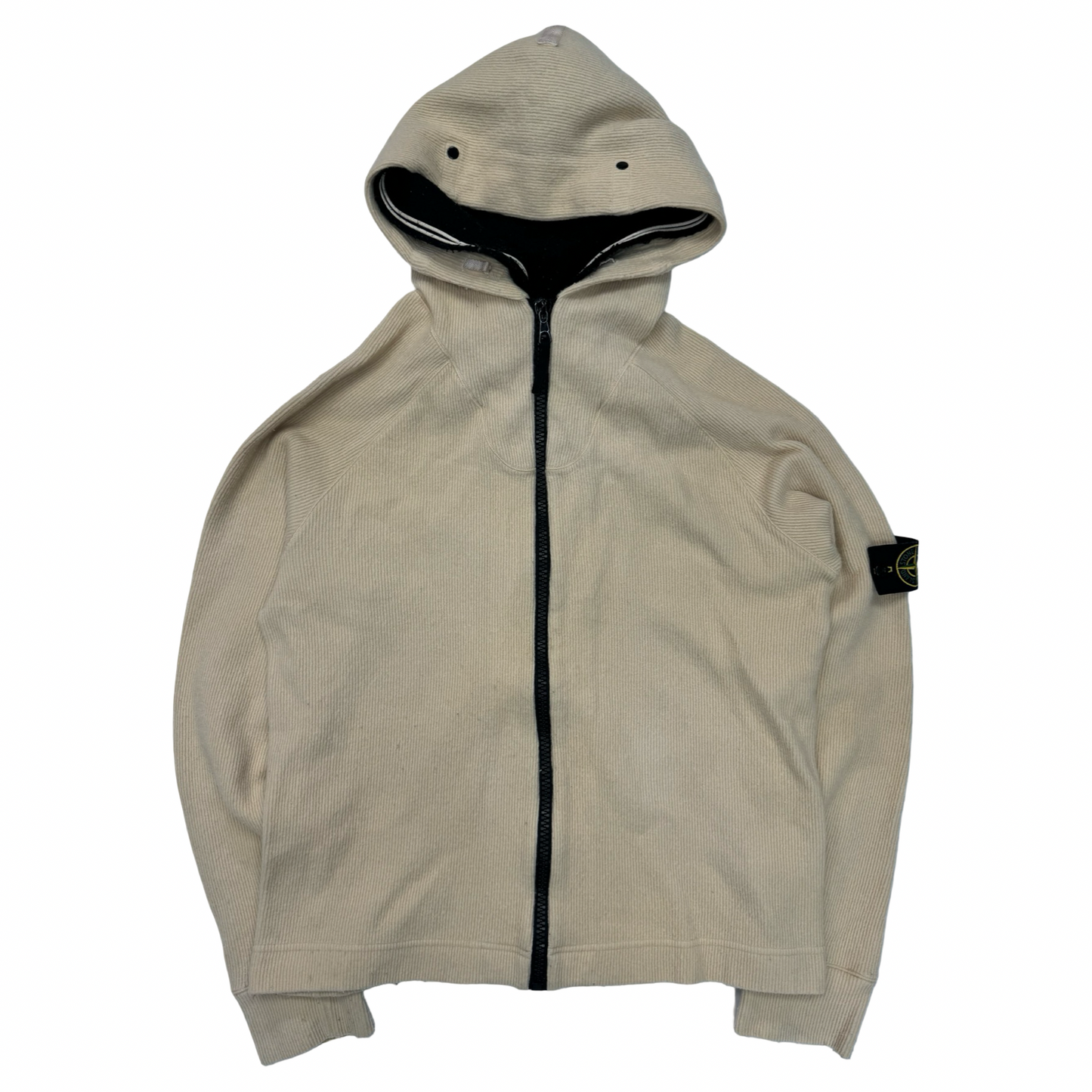 Stone island full zip knit hoodie (L)