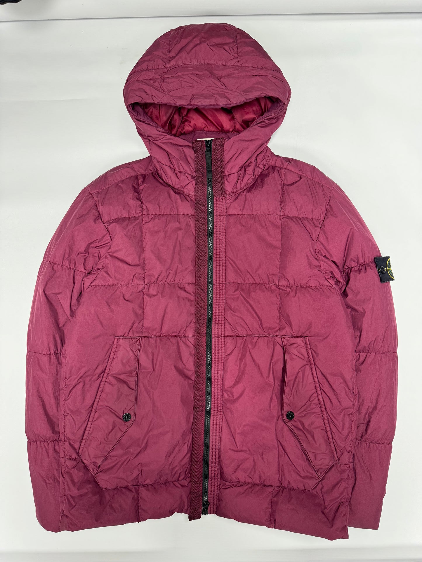 Stone island garment dyed down jacket (XL)