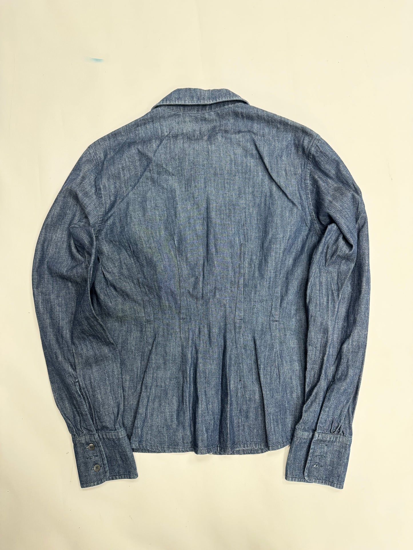 Prada sport denim zip up jacket (M)