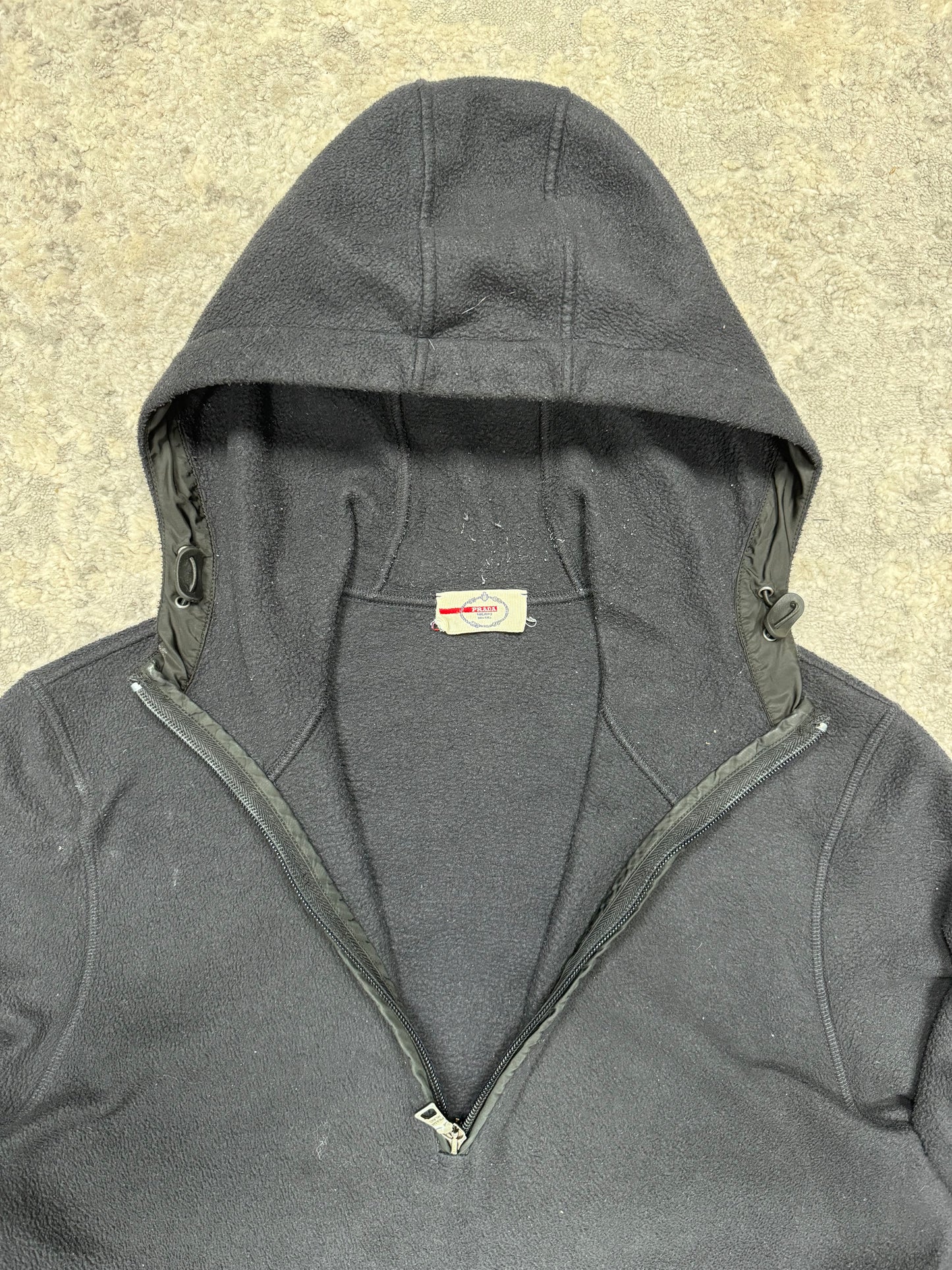 Prada sport half zip fleece (S)