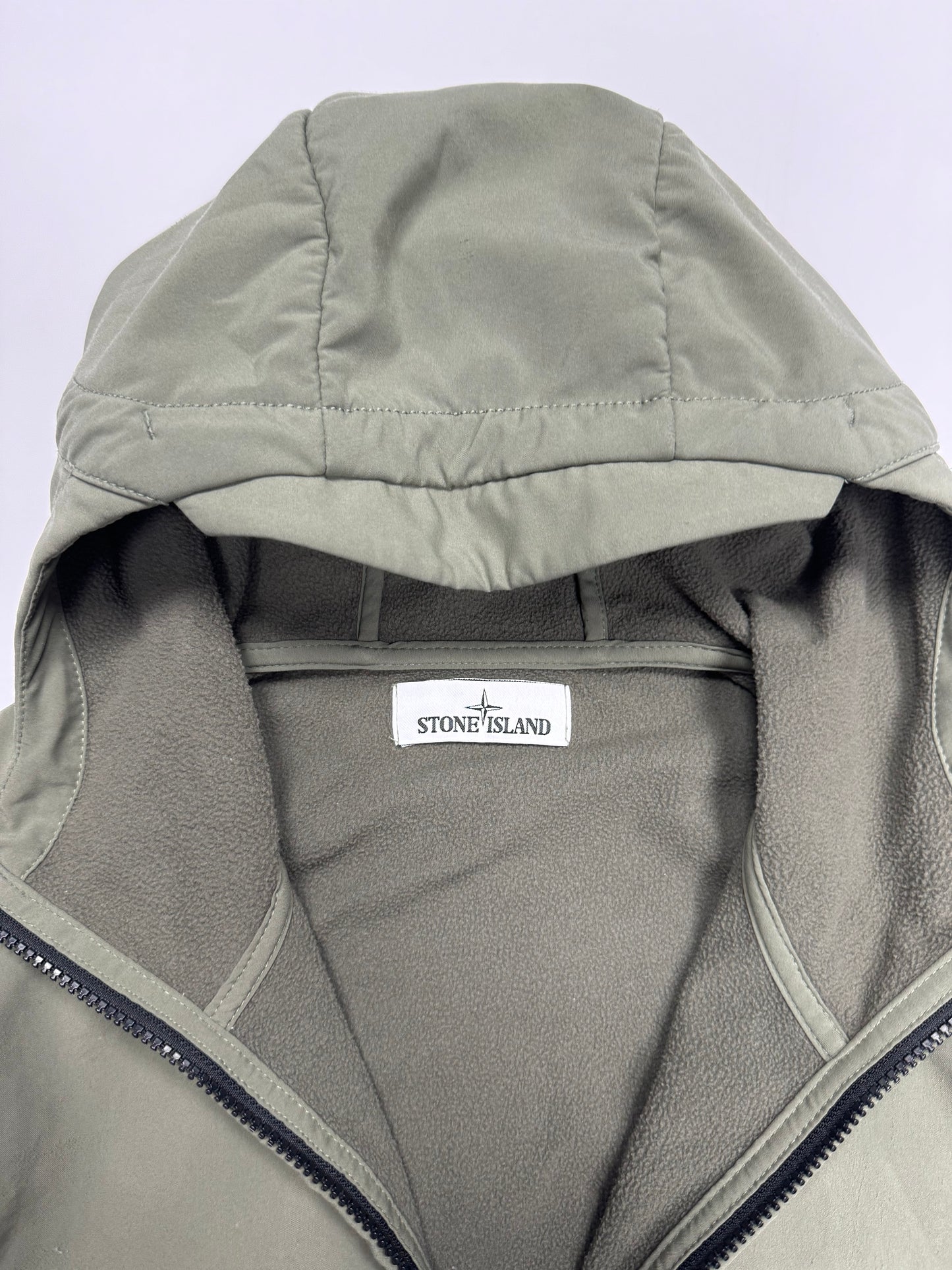 Stone island soft shell jacket (L)