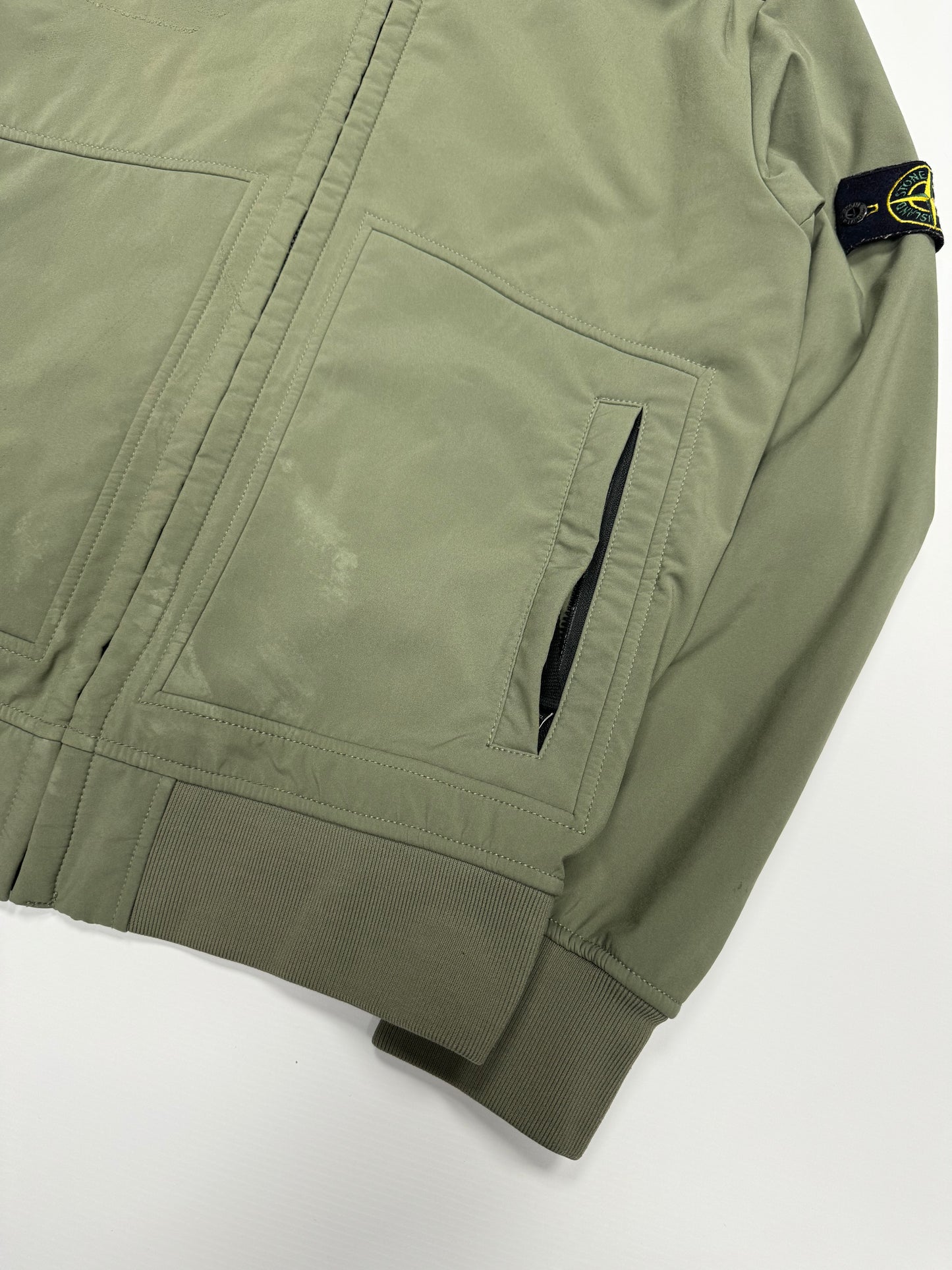 Stone island soft shell jacket (L)