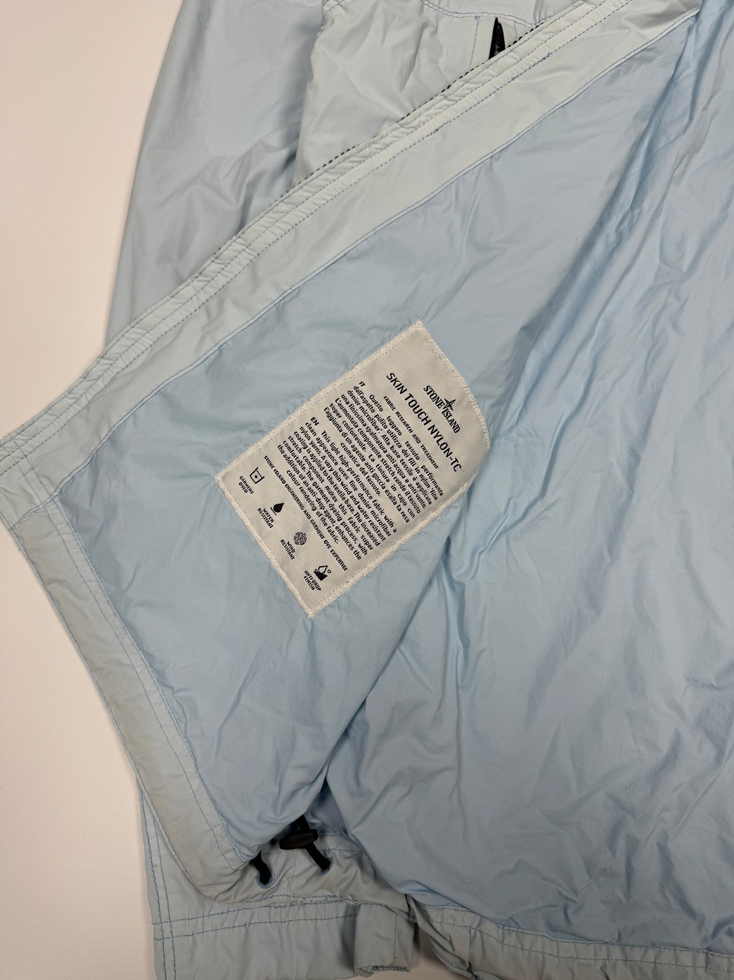Stone island skin touch nylon TC jacket (L)