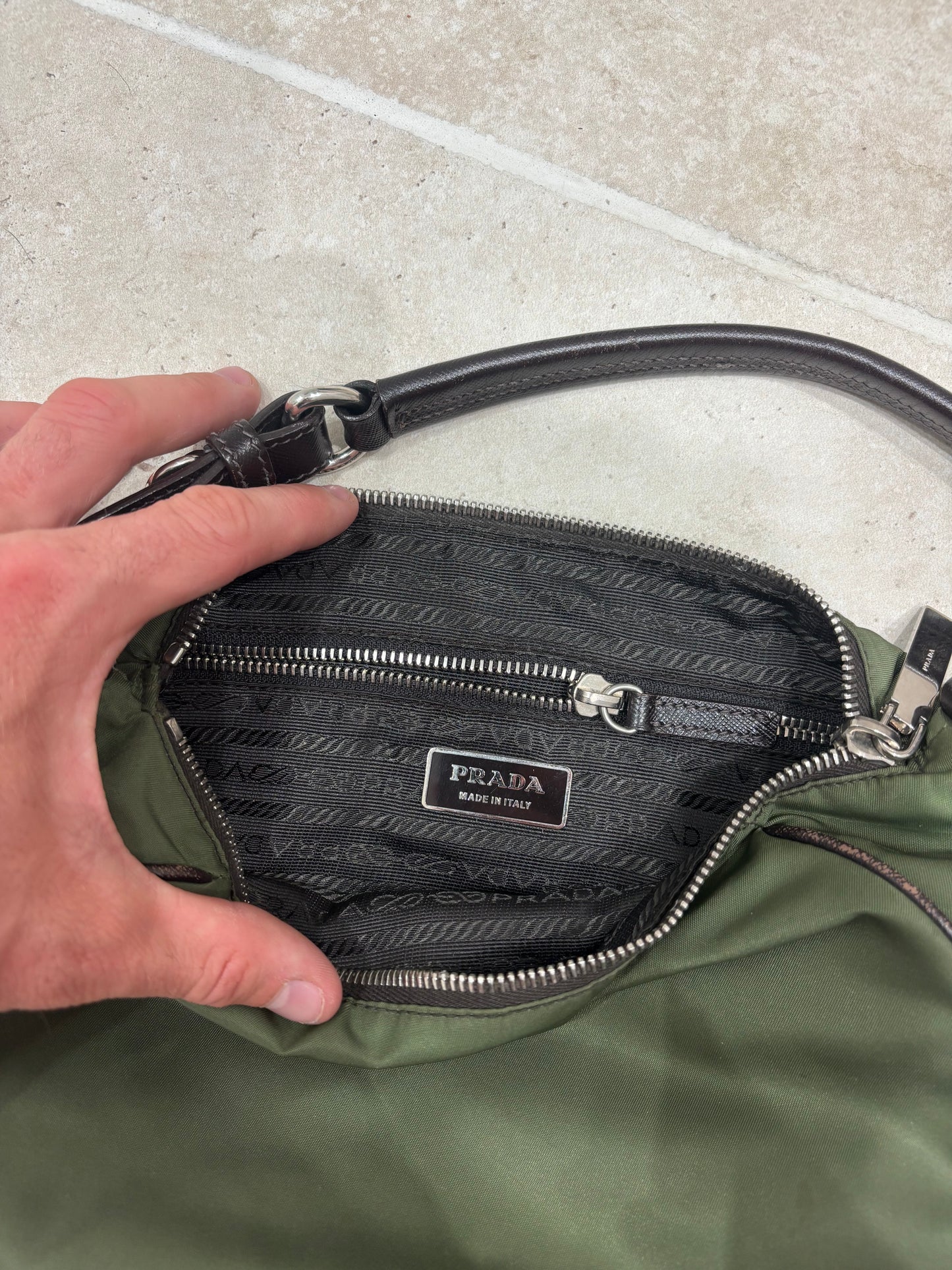 Prada Tessuto nylon shoulder bag