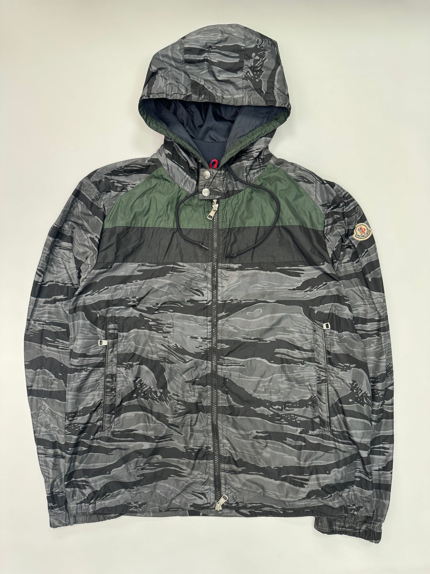 Moncler camo nylon jacket (L)