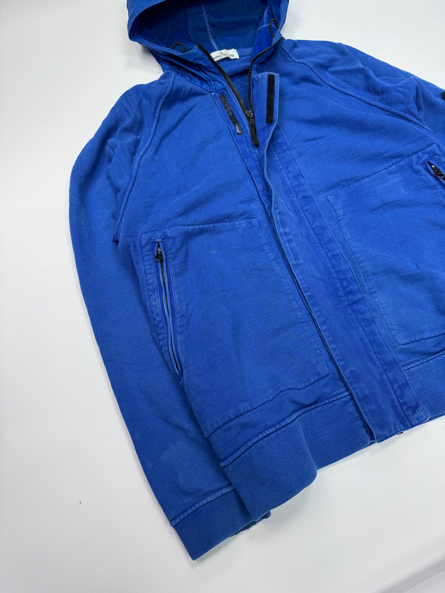 Stone island zip up hoodie (XL)