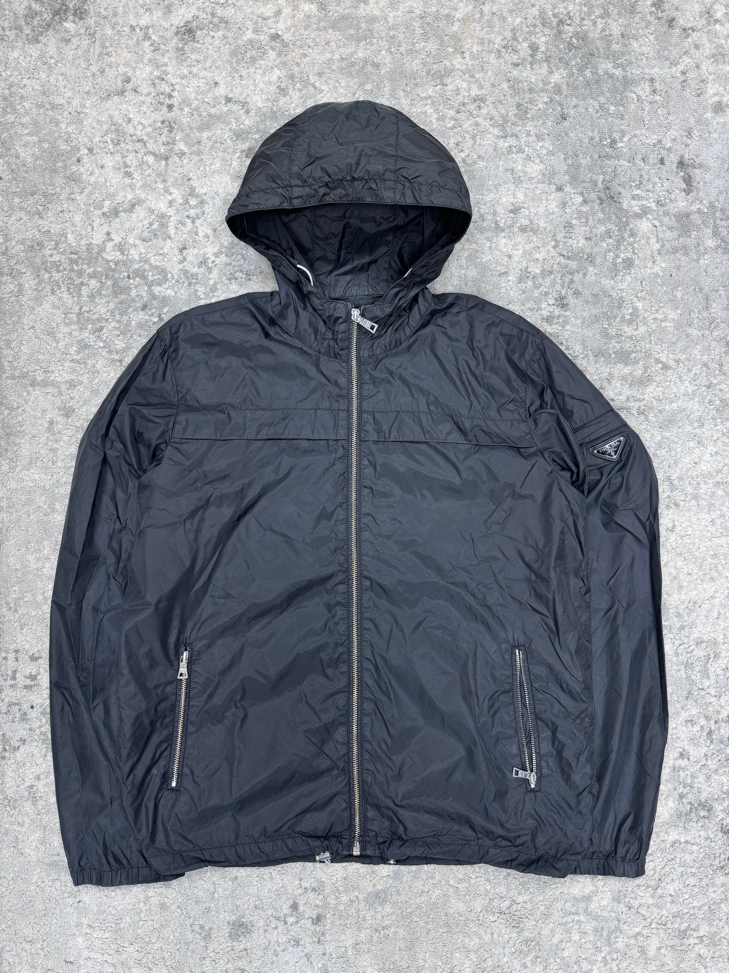 Prada Milano nylon windbreaker (XL)