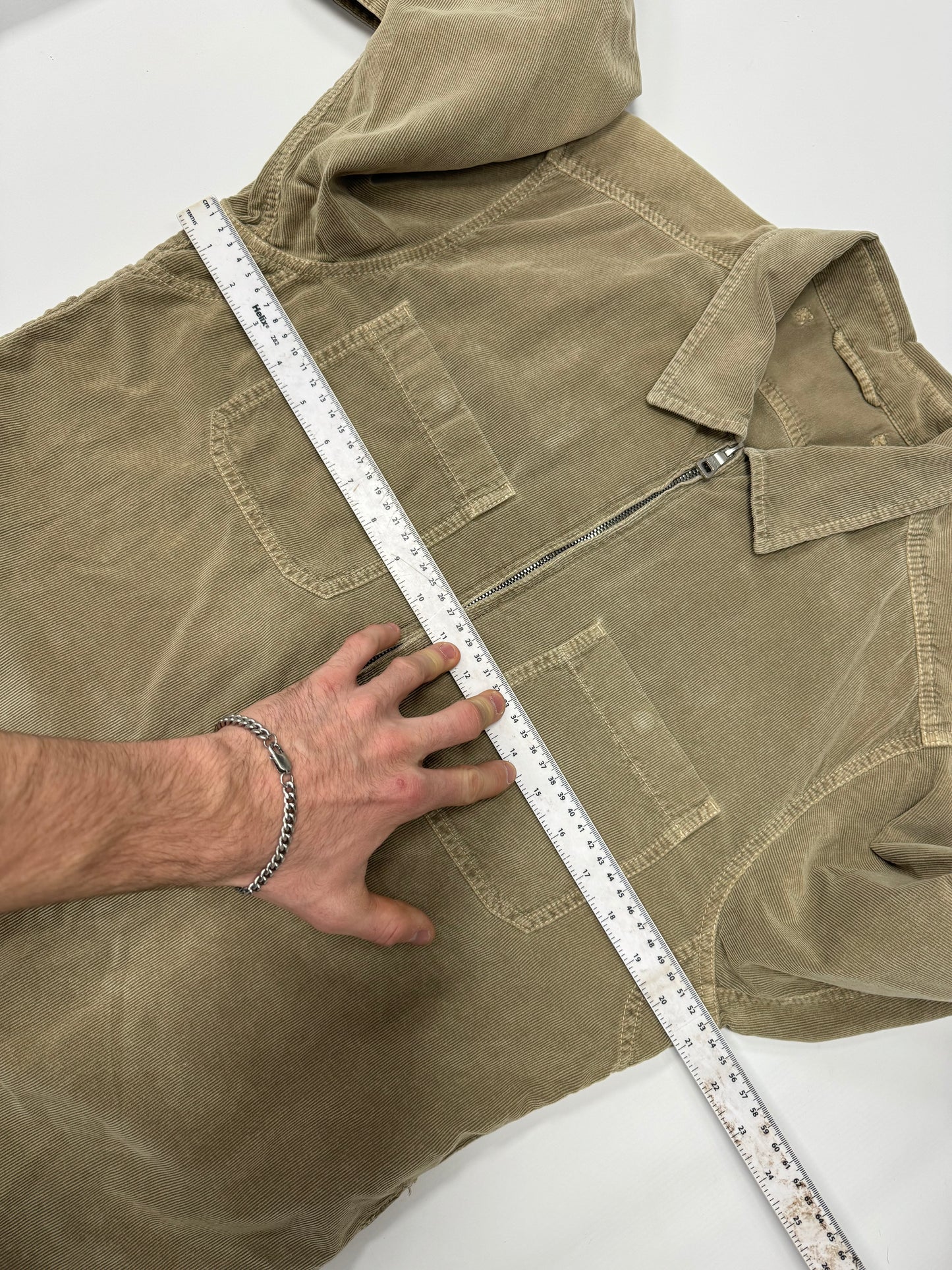 Prada sport cord Harrington over shirt (L)