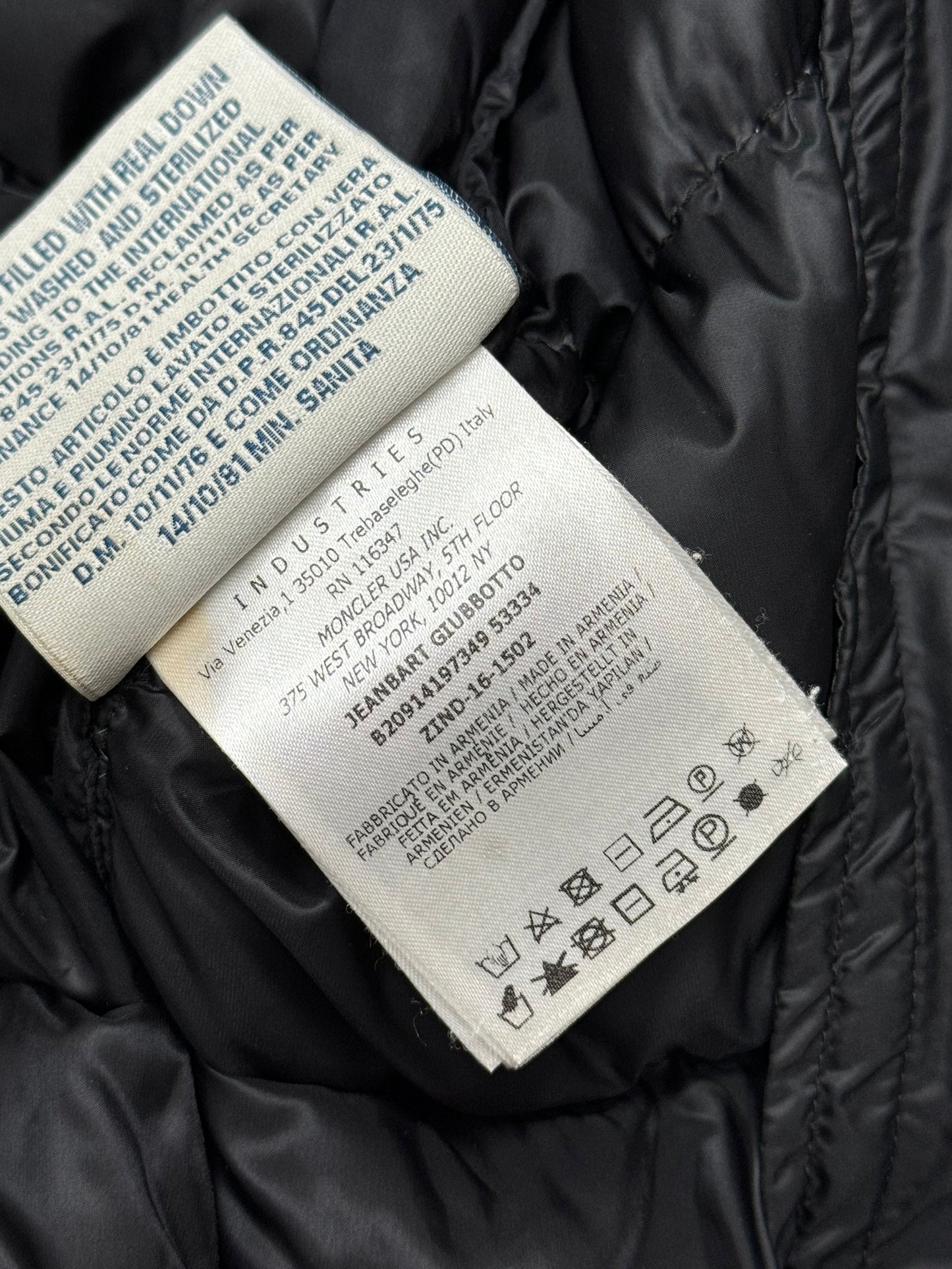 Moncler jeanbart giubbutto down jacket (M)