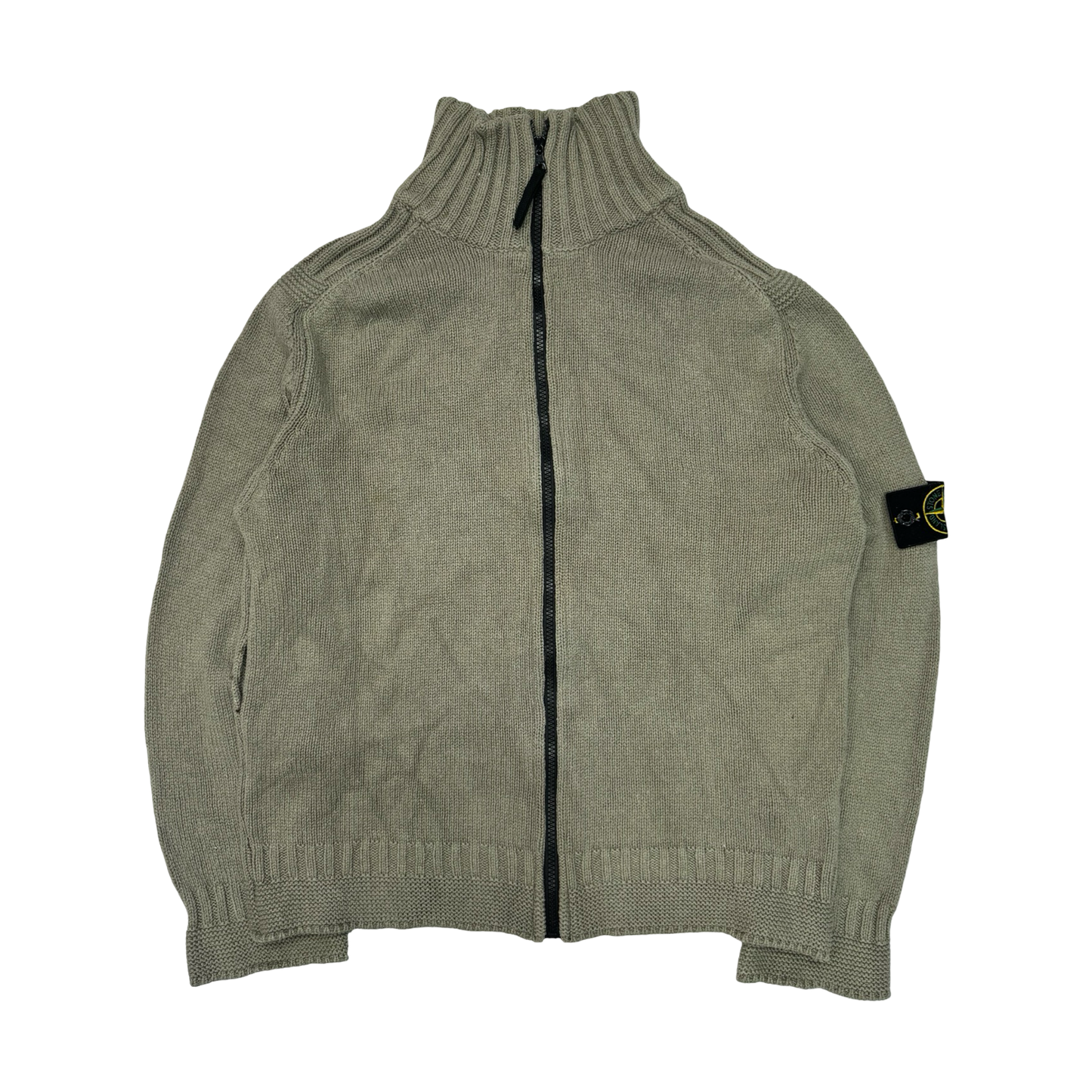 Stone island full zip knit (L)