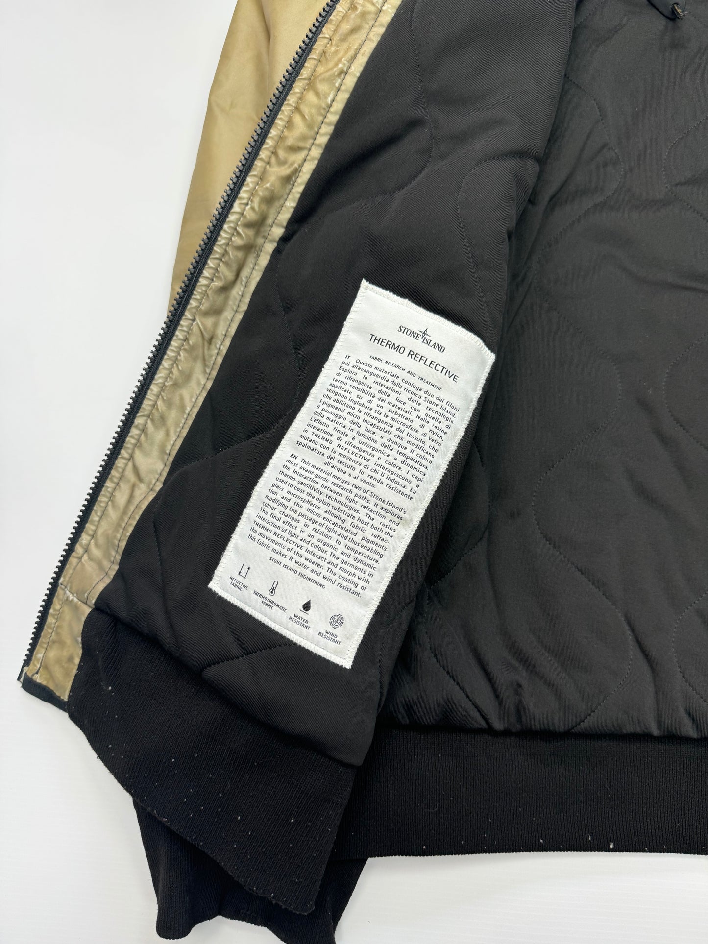 Stone island thermo reflective jacket (XL)