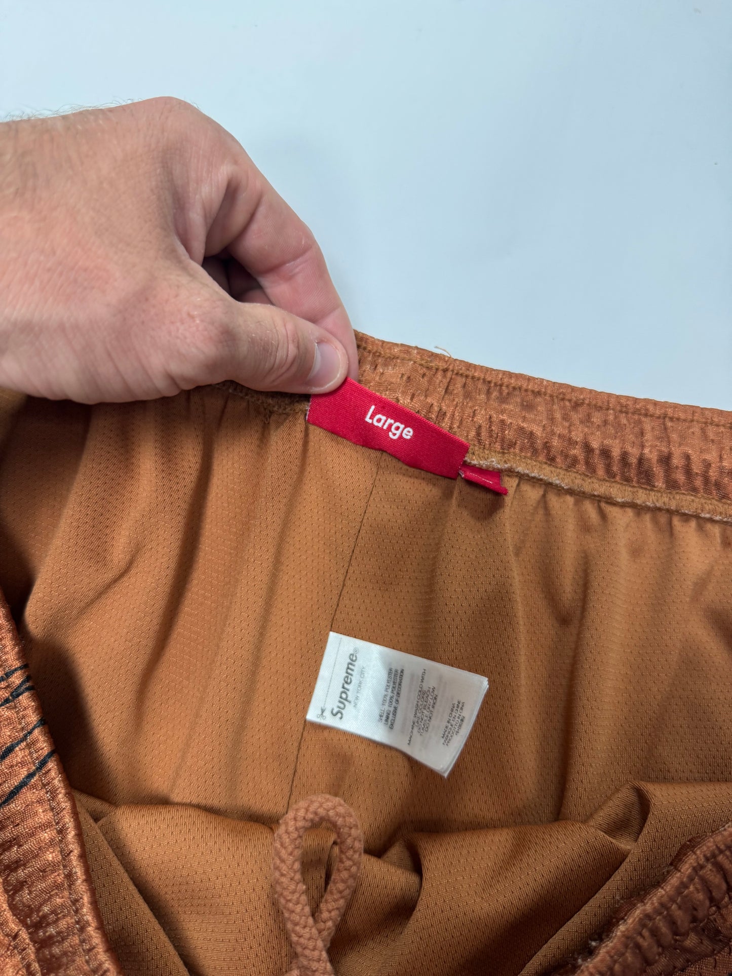 Supreme jersey shorts (L)
