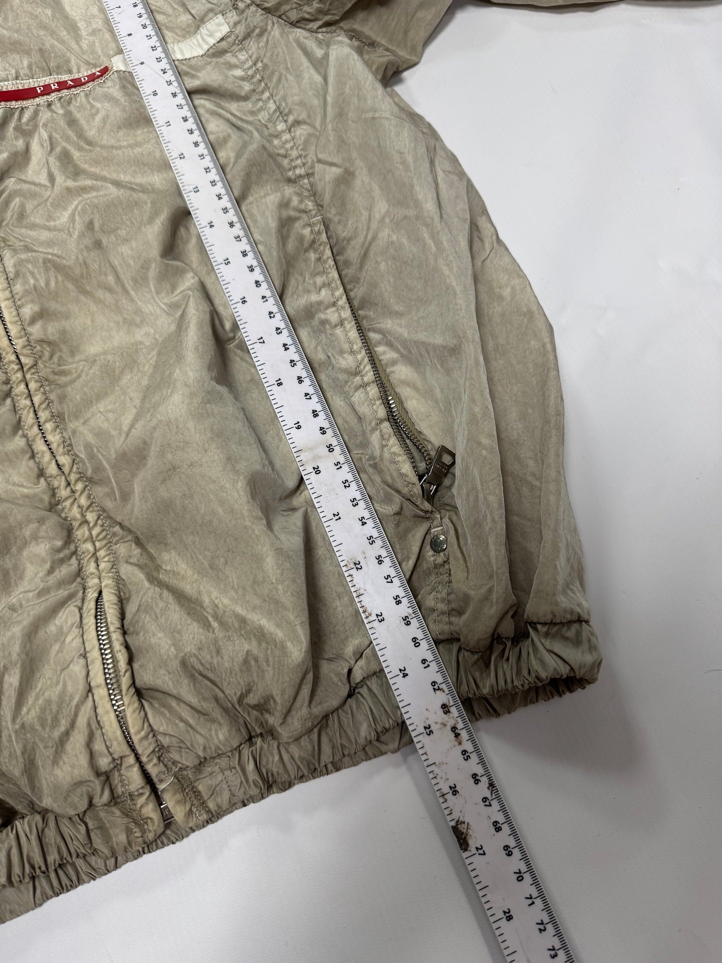 Prada sport nylon zip up jacket (M)