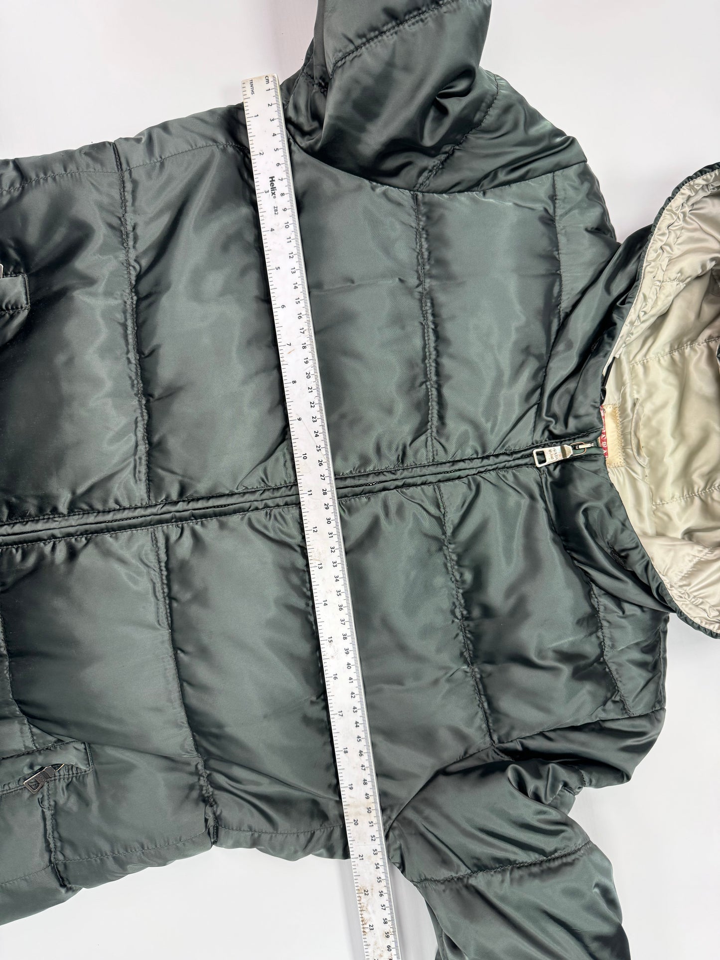 Prada Milano down puffer jacket (M)