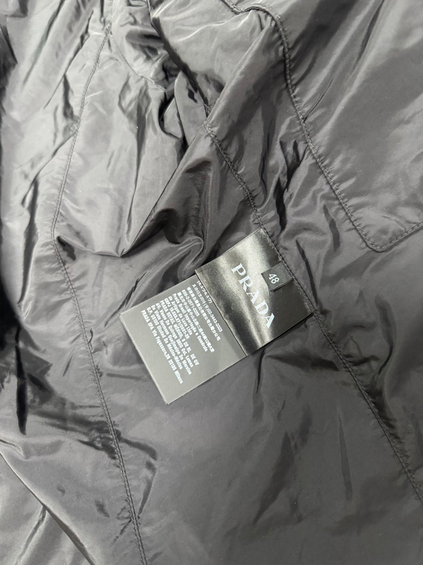 Prada Milano lightweight padded jacket (M)