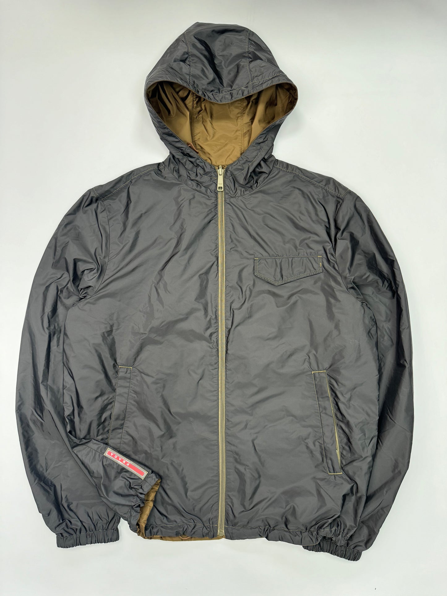Prada sport nylon reversible jacket (L)