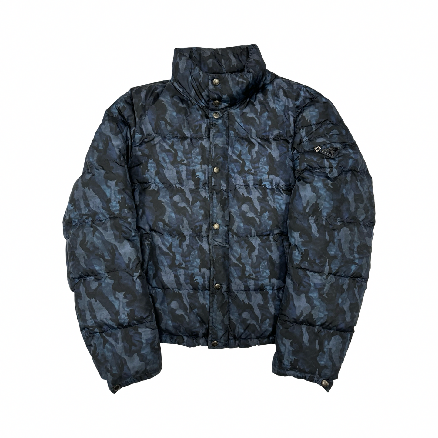 Prada Milano camo down puffer jacket (L)