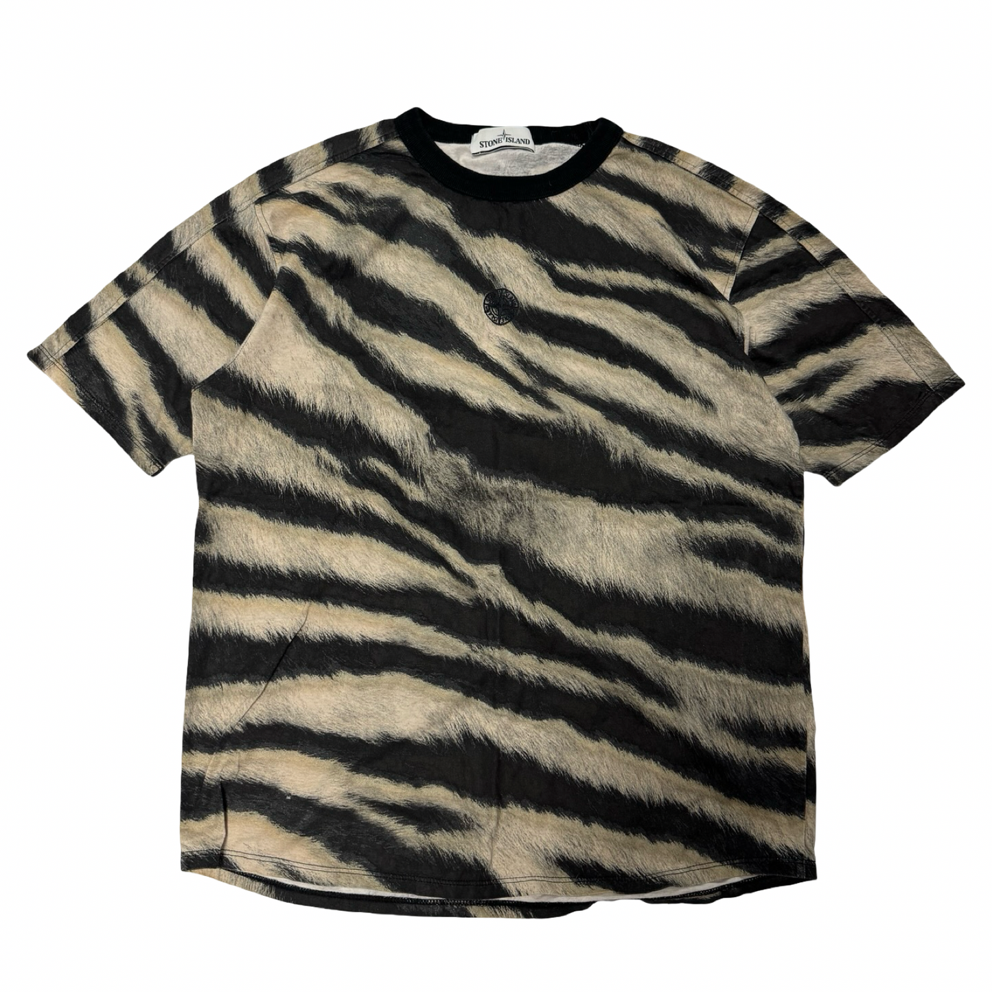 Stone island white tiger camo T shirt (M)