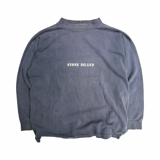 Stone island A/W 1984 long sleeve spell out (L)