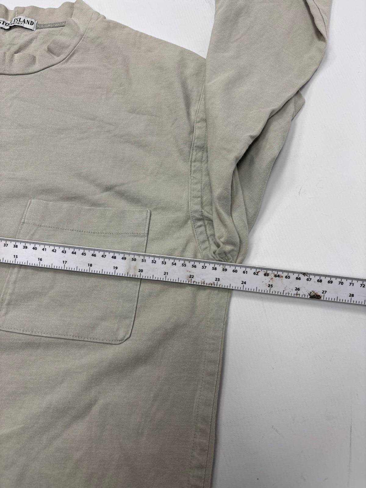 Stone island S/S 2004 spell out long sleeve top (XL)