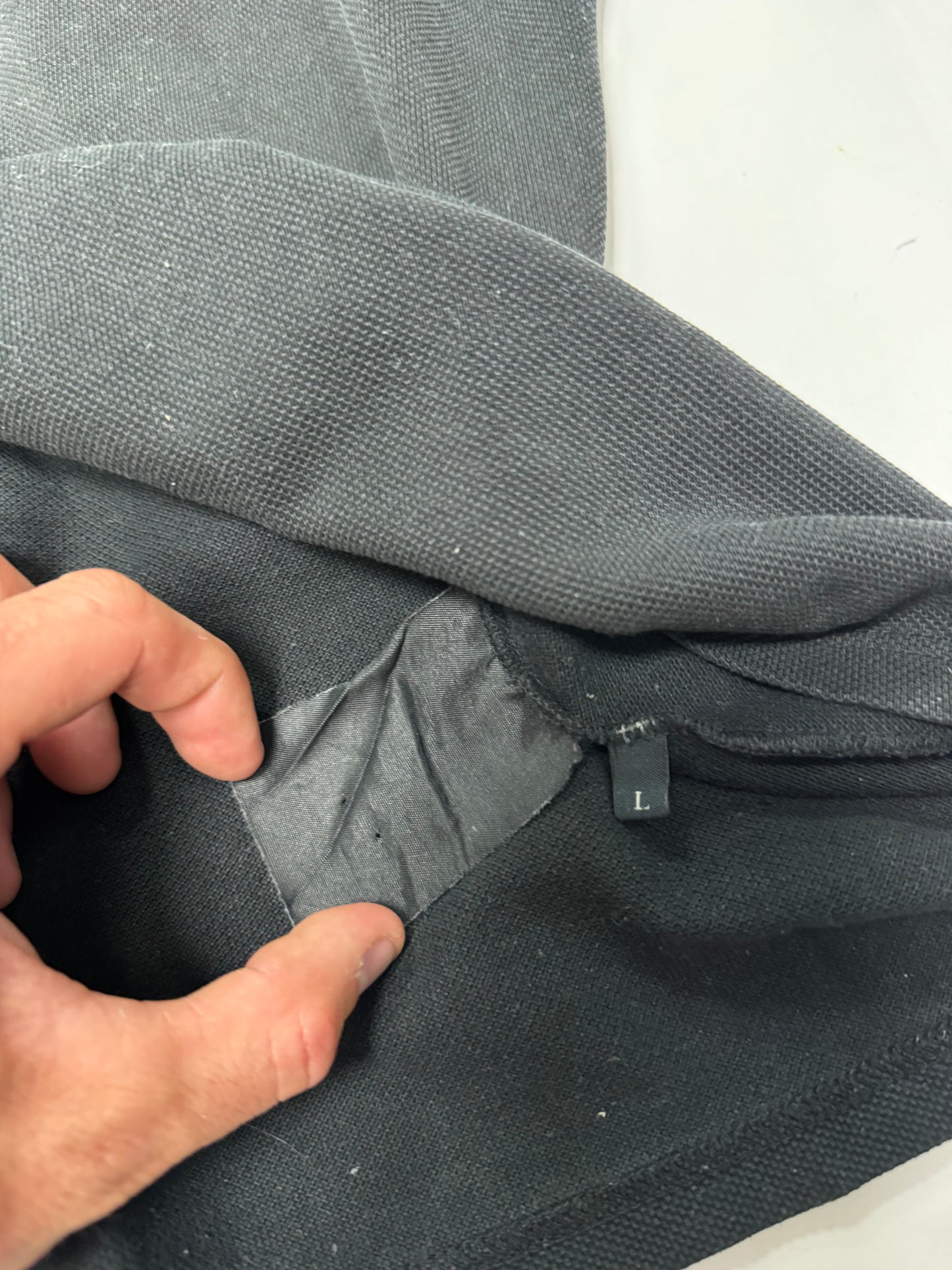 Prada sport half zip polo shirt (L)