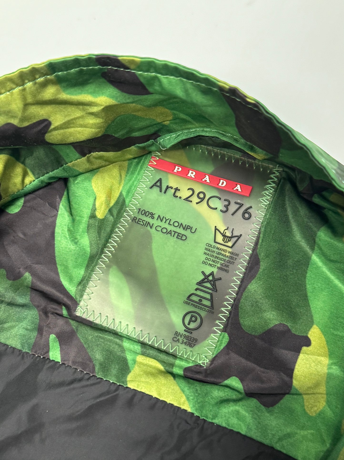 Prada Milano camo nylon jacket (L)