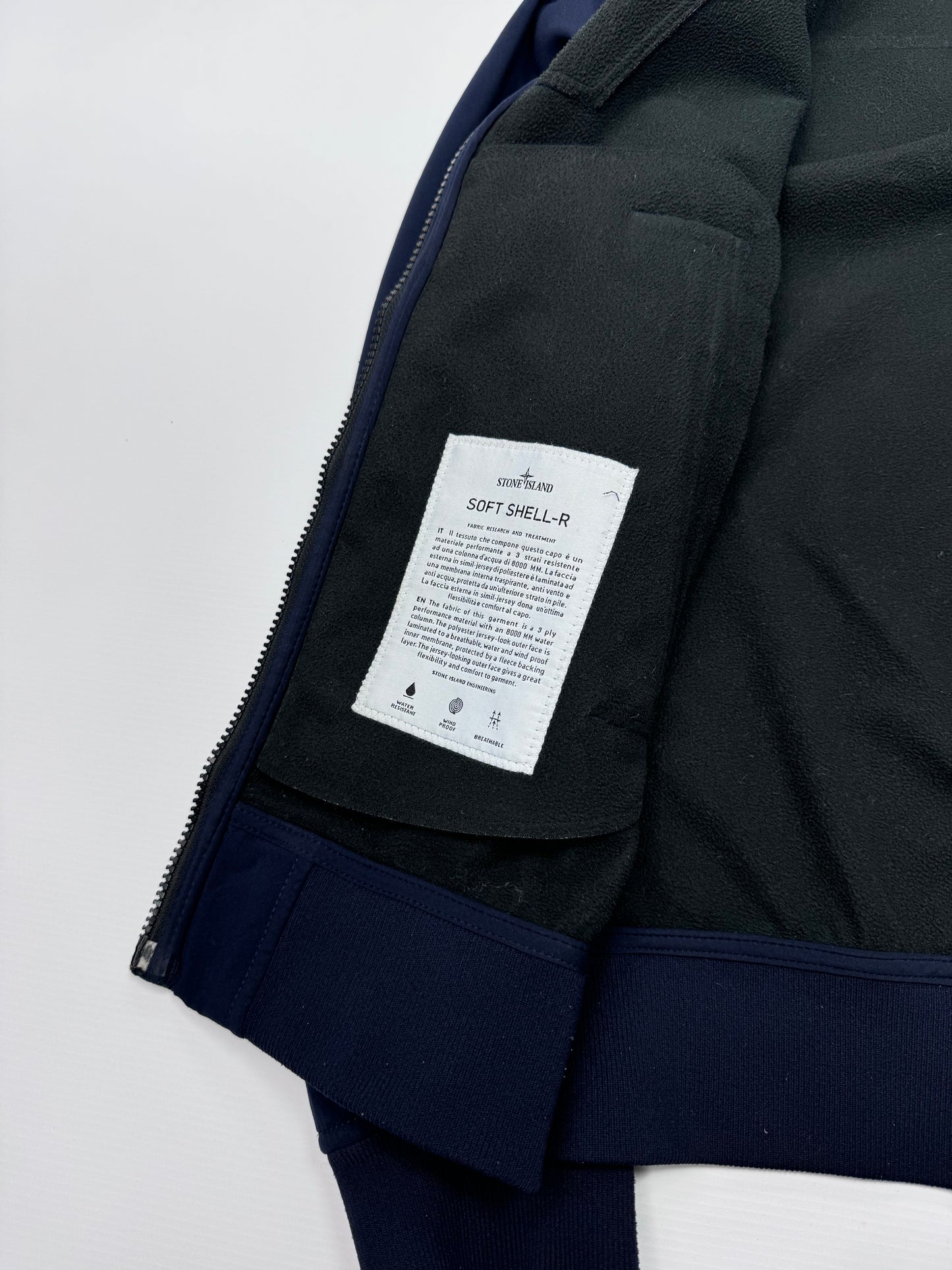 Stone island soft shell jacket (S)
