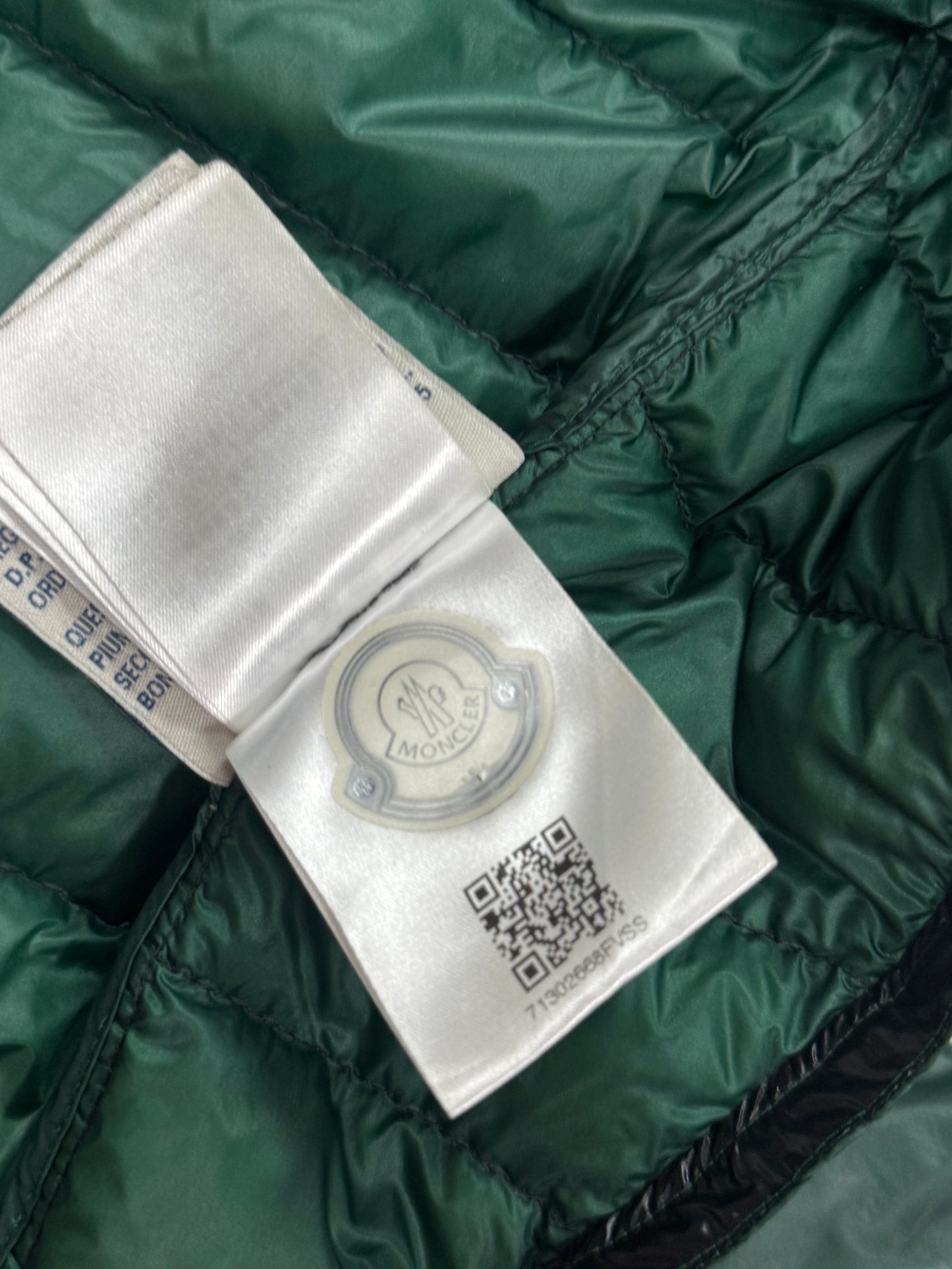 Moncler Hooded down gilet (S)