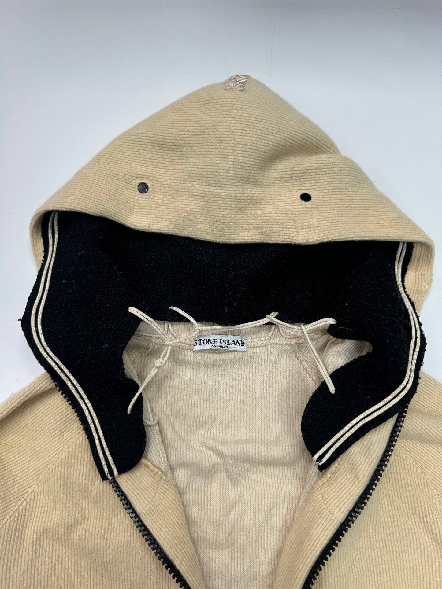 Stone island full zip knit hoodie (L)