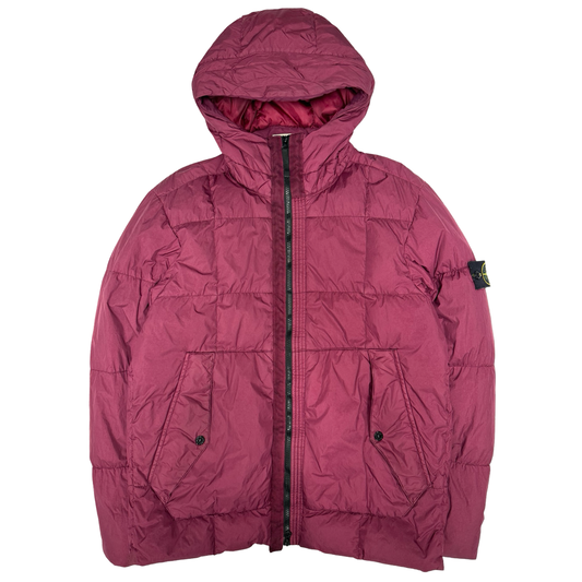 Stone island garment dyed down jacket (XL)