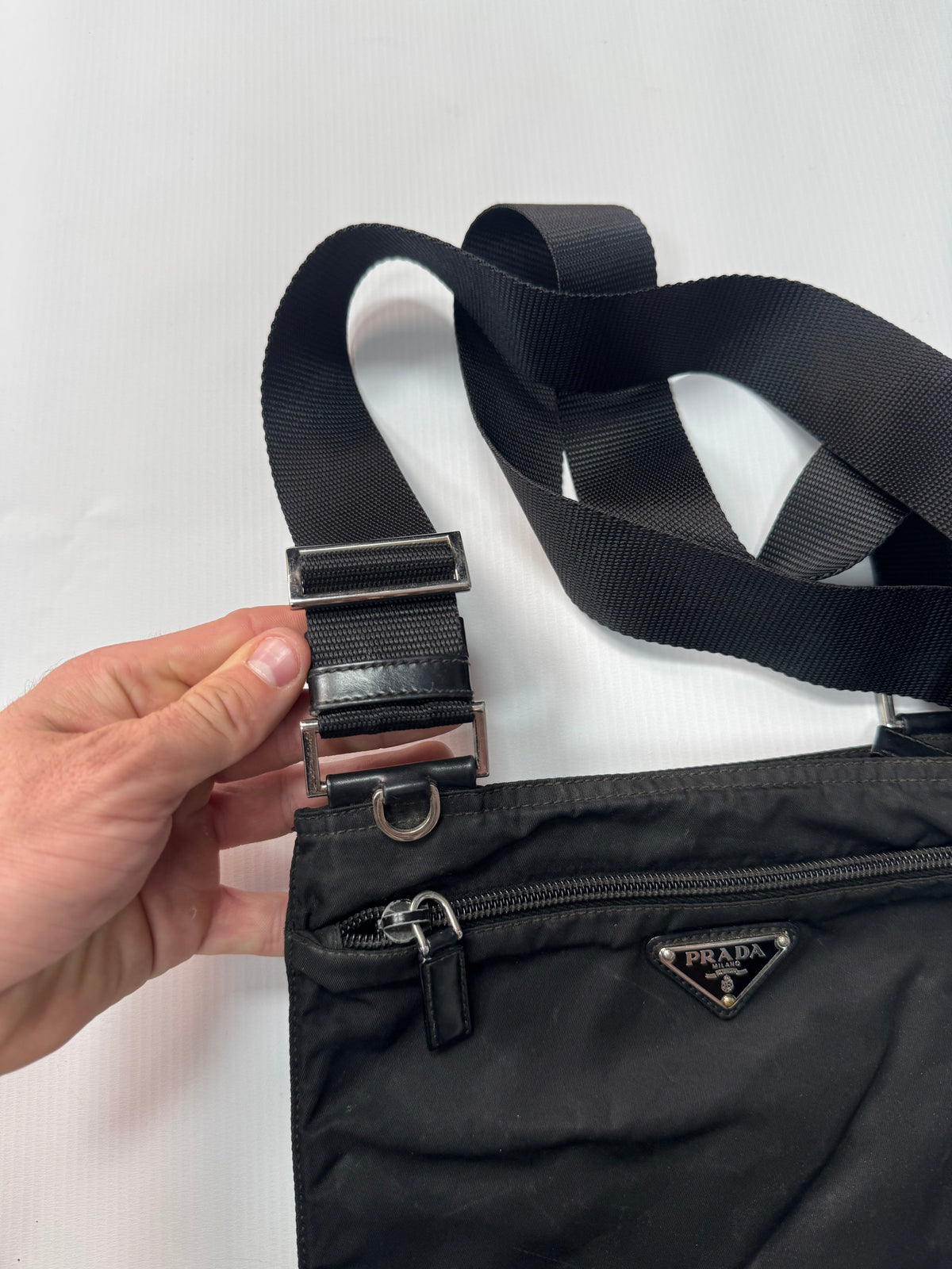 Prada Milano nylon shoulder bag (OS)