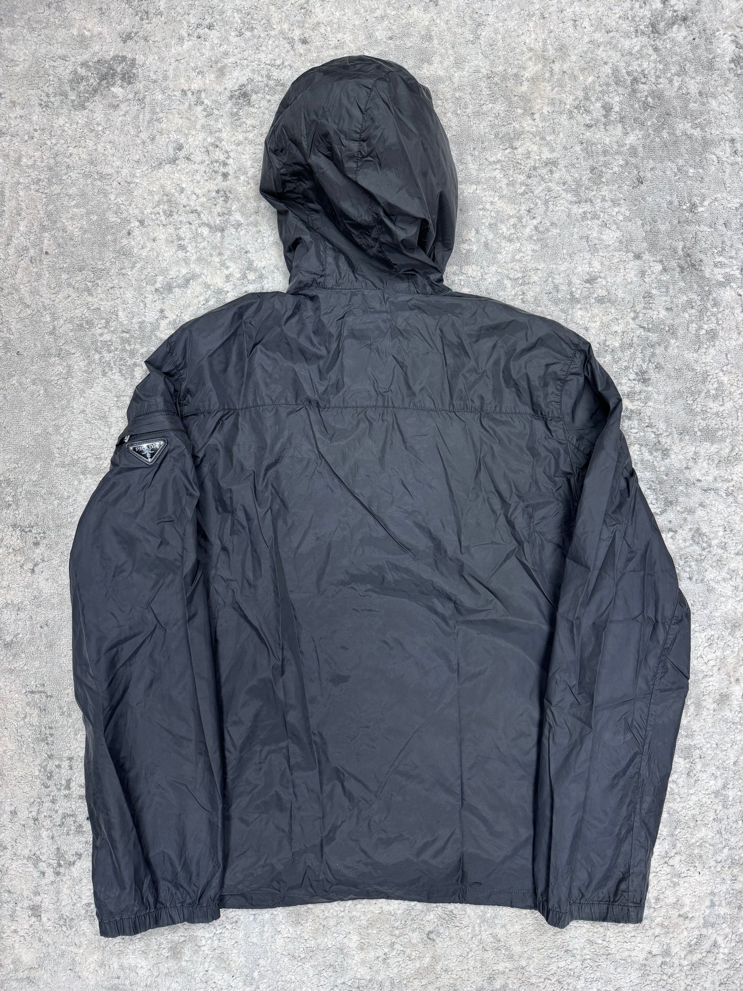 Prada Milano nylon windbreaker (XL)