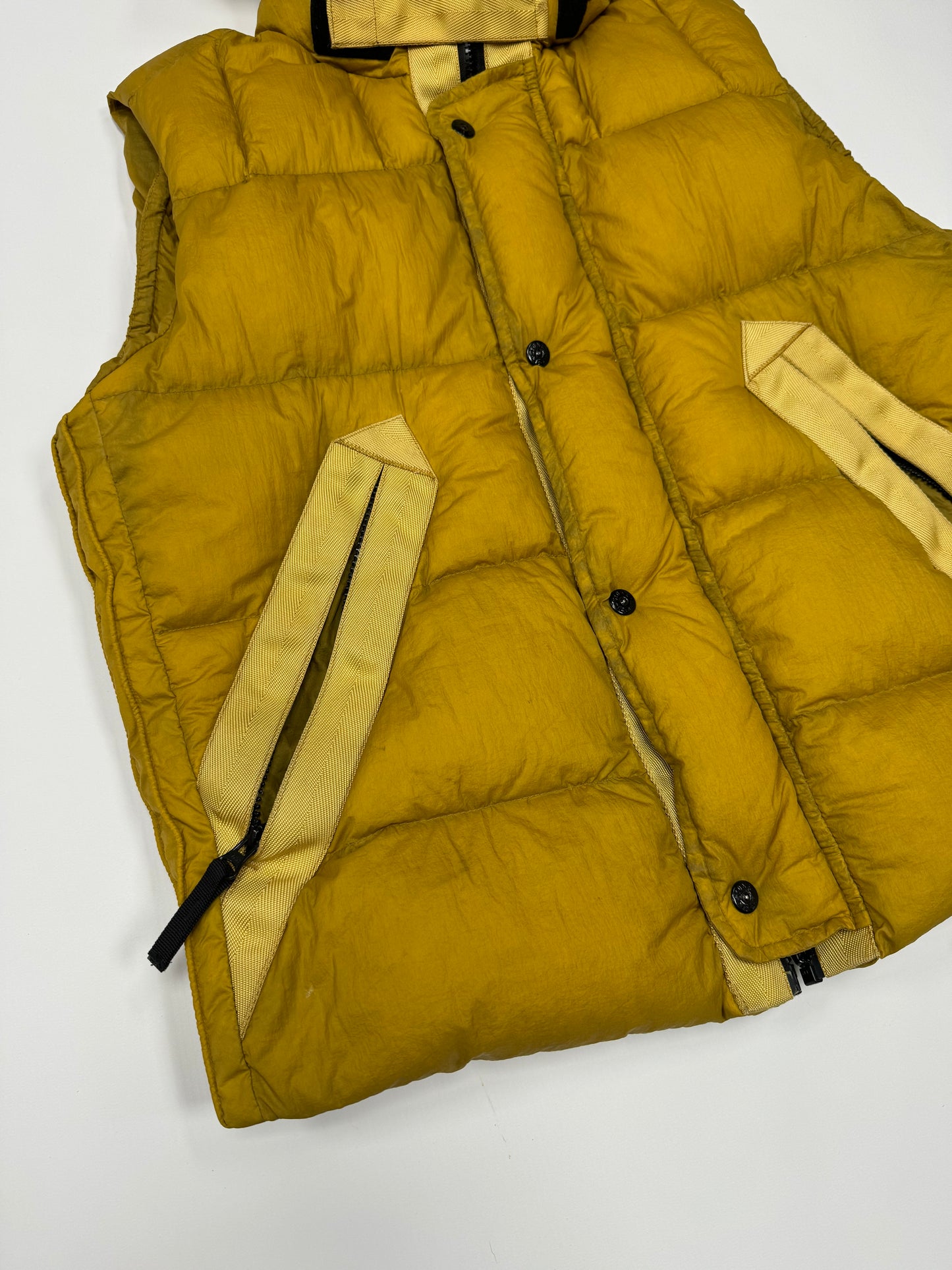 Stone island goose down gilet (L)