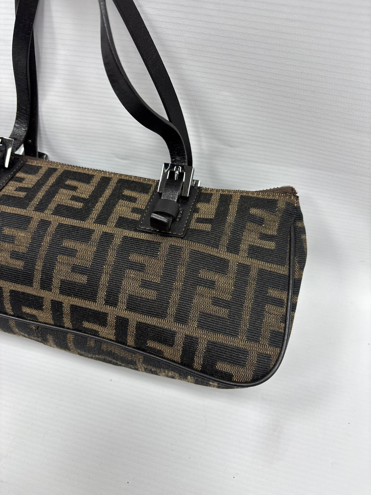Fendi Zucca Baguette shoulder bag