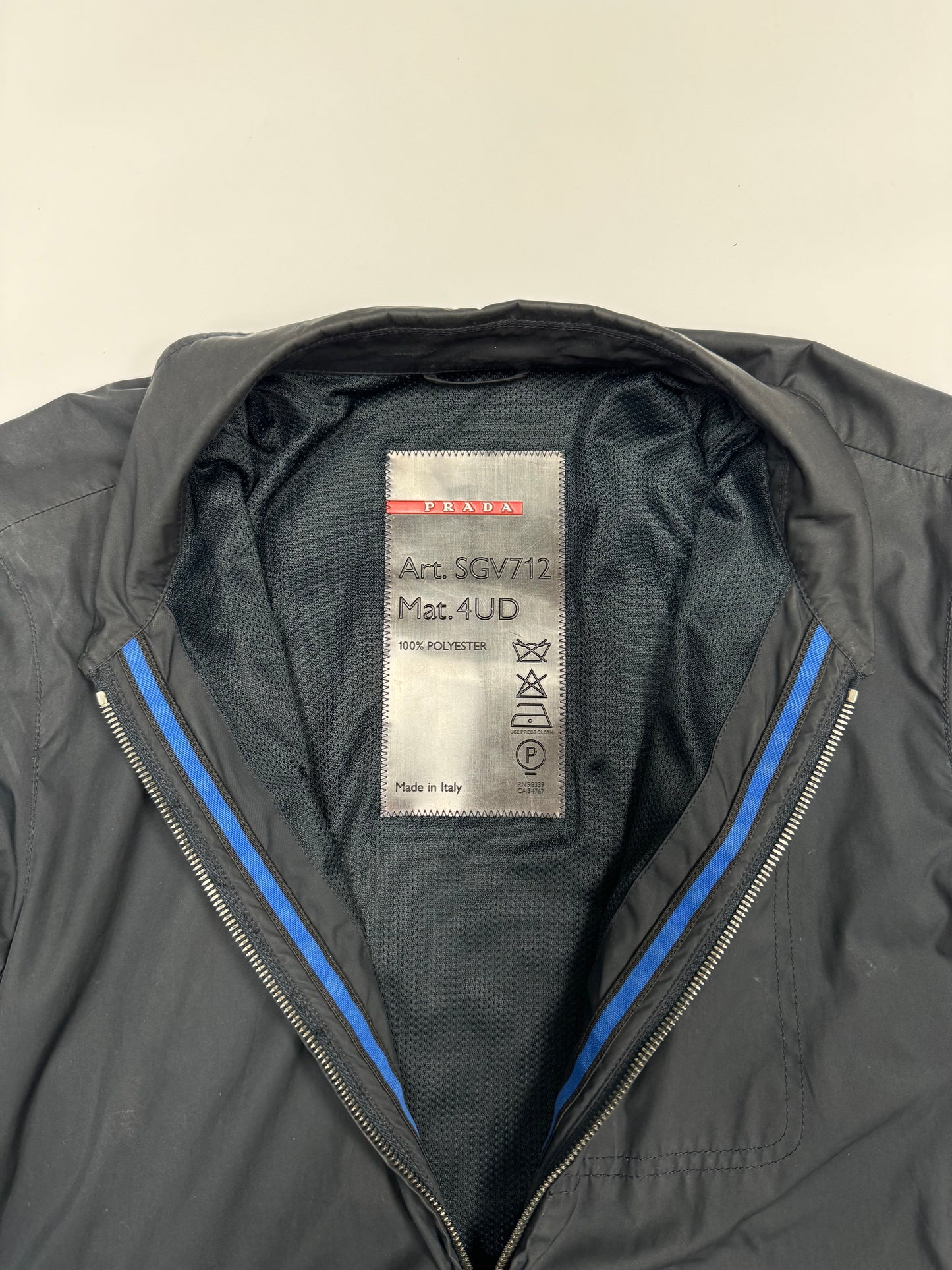 Prada sport Harrington over shirt (M)