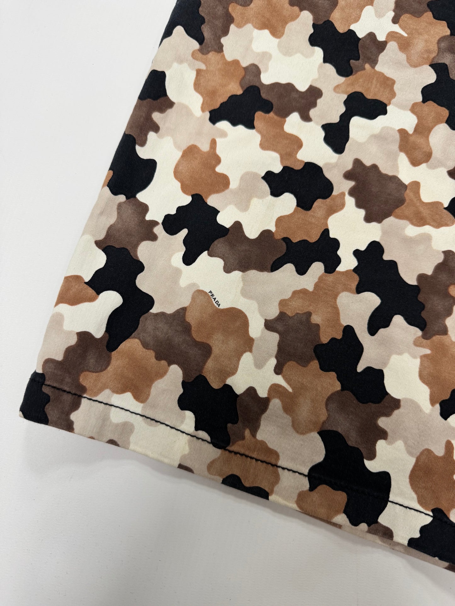Prada sport camo Bermuda cargo shorts (L)
