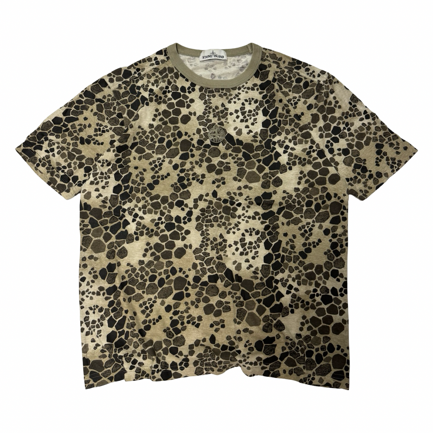 Stone island alligator camo T shirt (M)