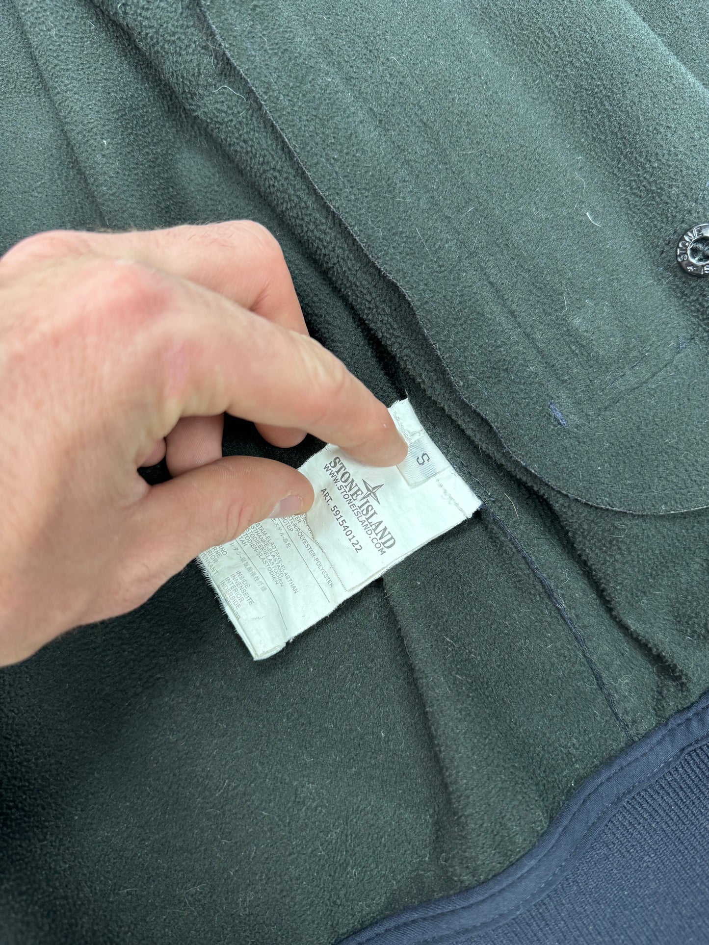 Stone island soft shell jacket (S)