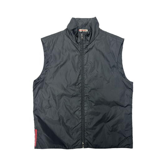 Prada sport padded gilet (L)