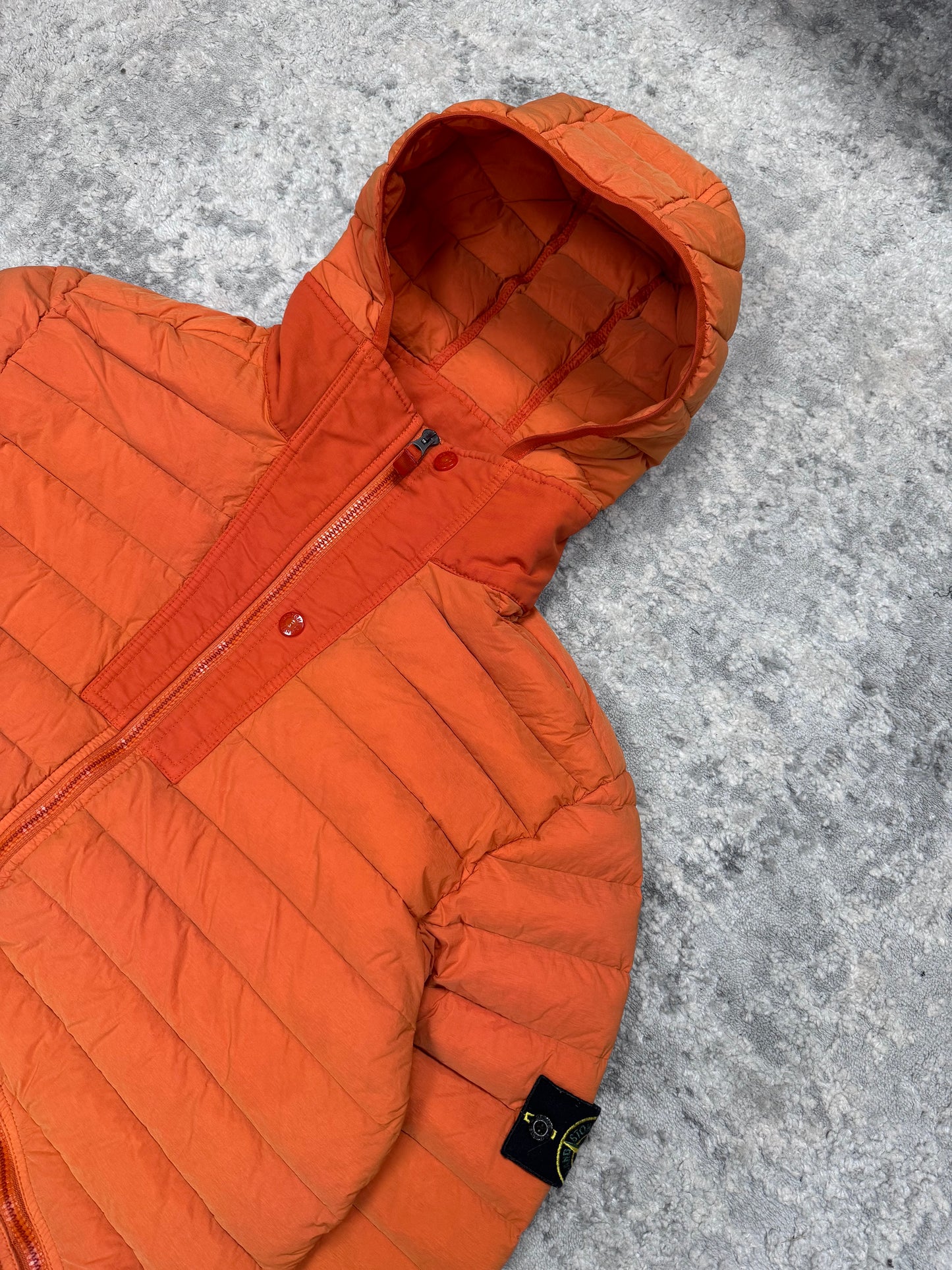Stone island loom woven down jacket (M)