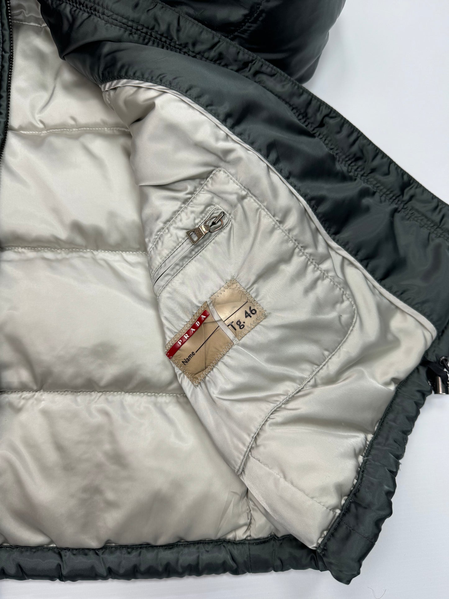 Prada Milano down puffer jacket (M)