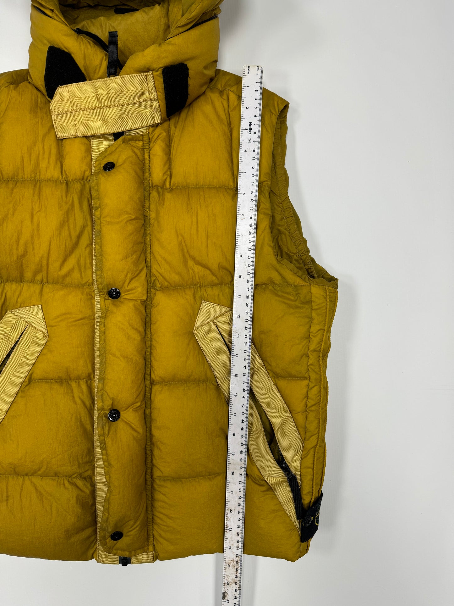 Stone island goose down gilet (L)